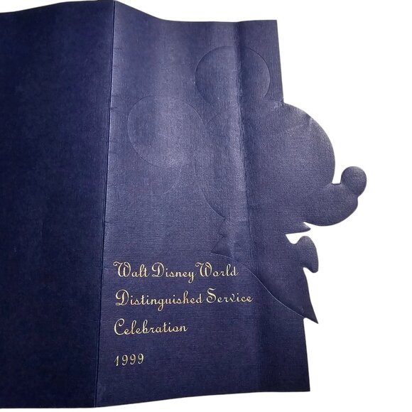 Walt Disney World 1999 Cast Member Invitation Distinguished Service Celebration - Picture 1 of 11